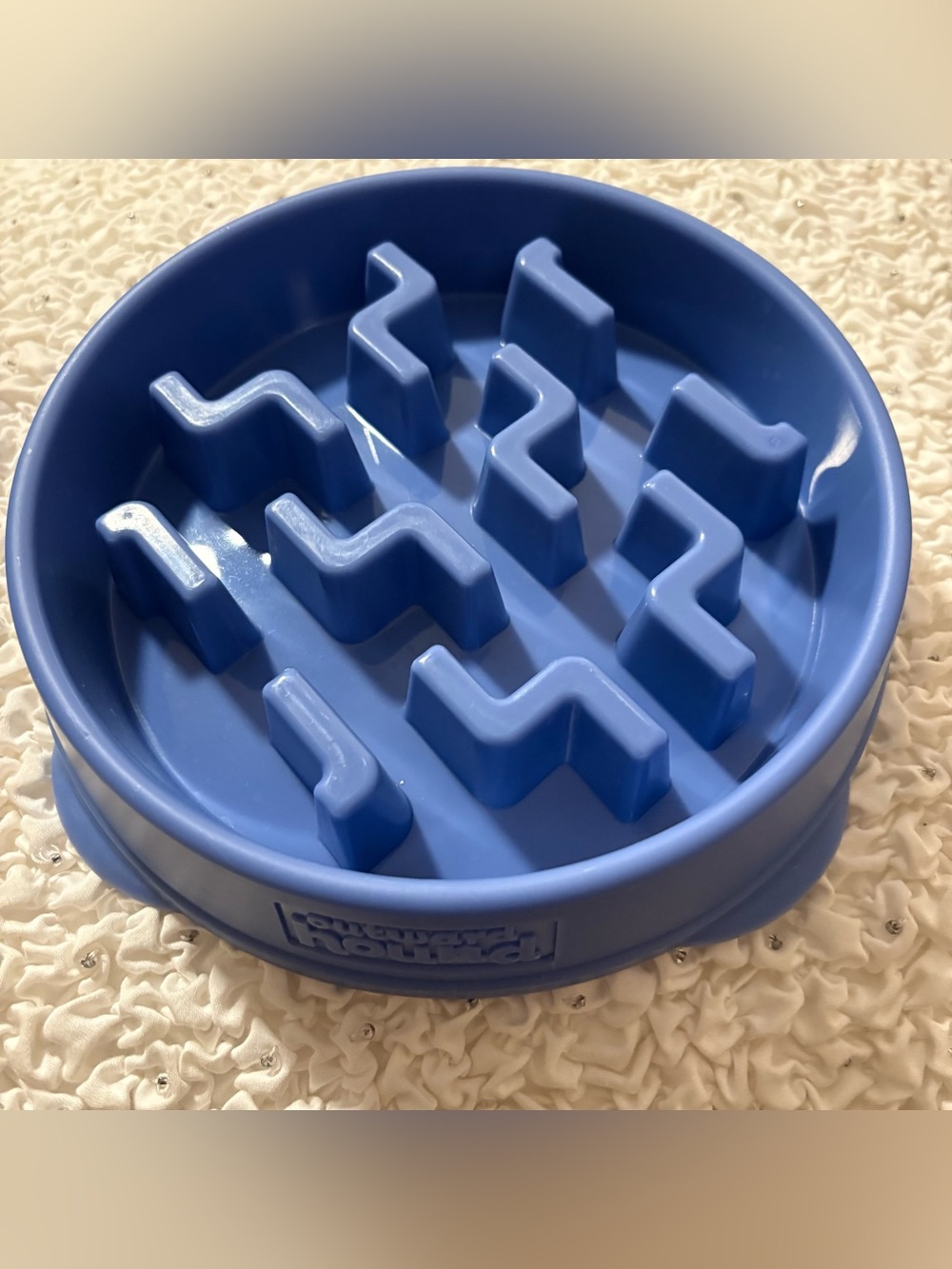 Outward hound slow feeder dog bowl